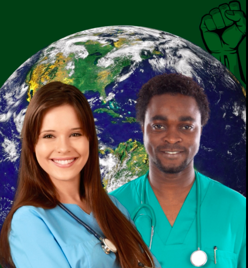 Enfermagem pelo mundo.