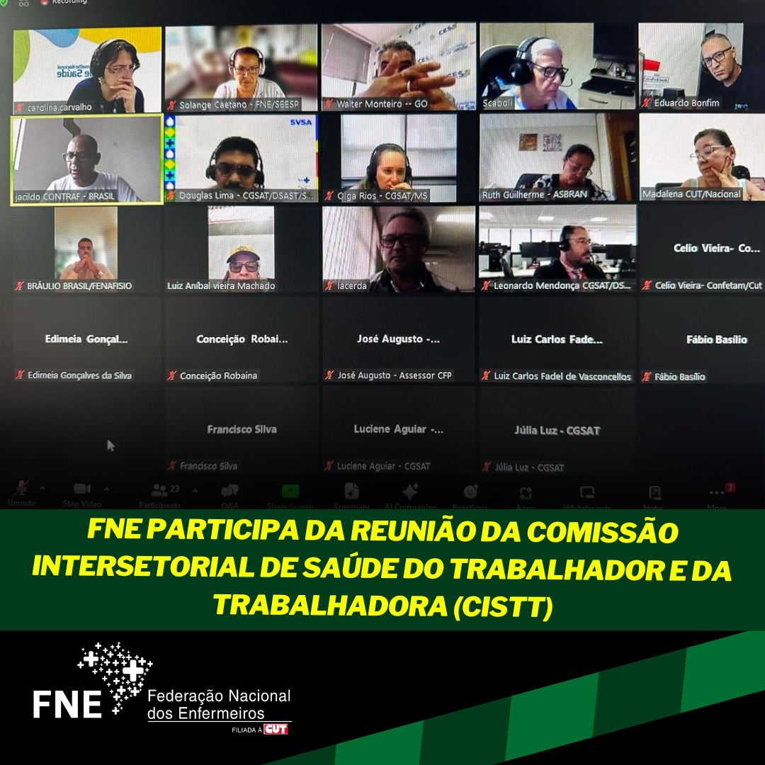 Reunião FNE com CISTT