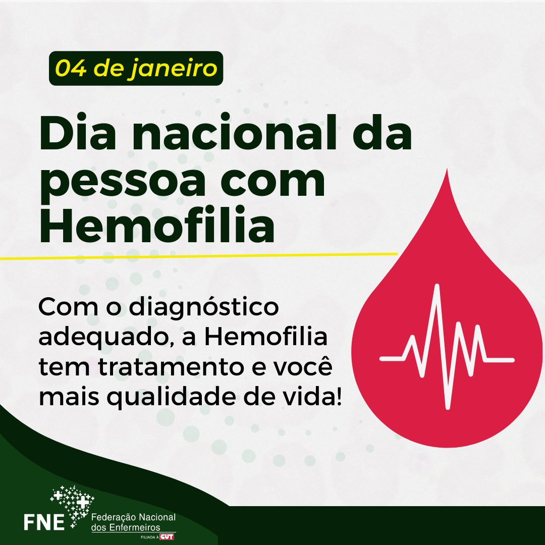 Dia nacional da pessoa com Hemofilia