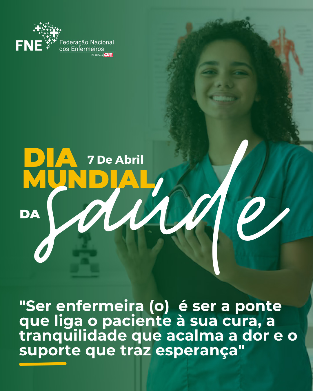 07 de abril - Dia Mundial da Saúde