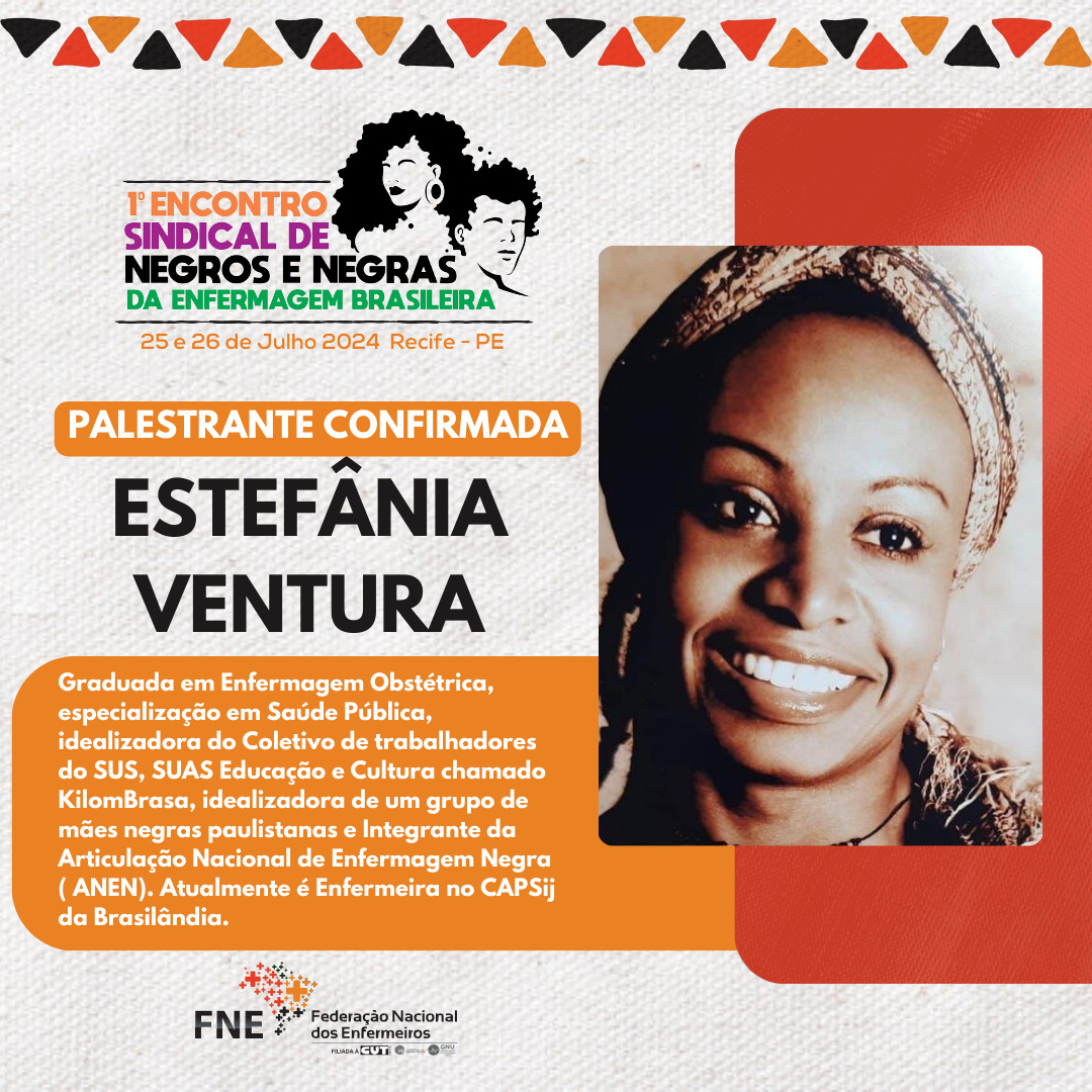 As inscrições para 1° Encontro Sindical de Negros e Negras da Enfermagem Brasileira já estão abertas!