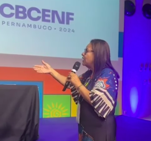 Presidenta da FNE cobra melhorias nas condições laborais da enfermagem, no 26º CBCENF