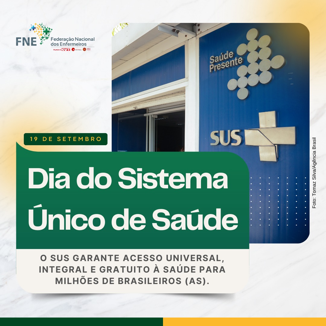 19 de setembro - Dia do Sistema Único de Saúde