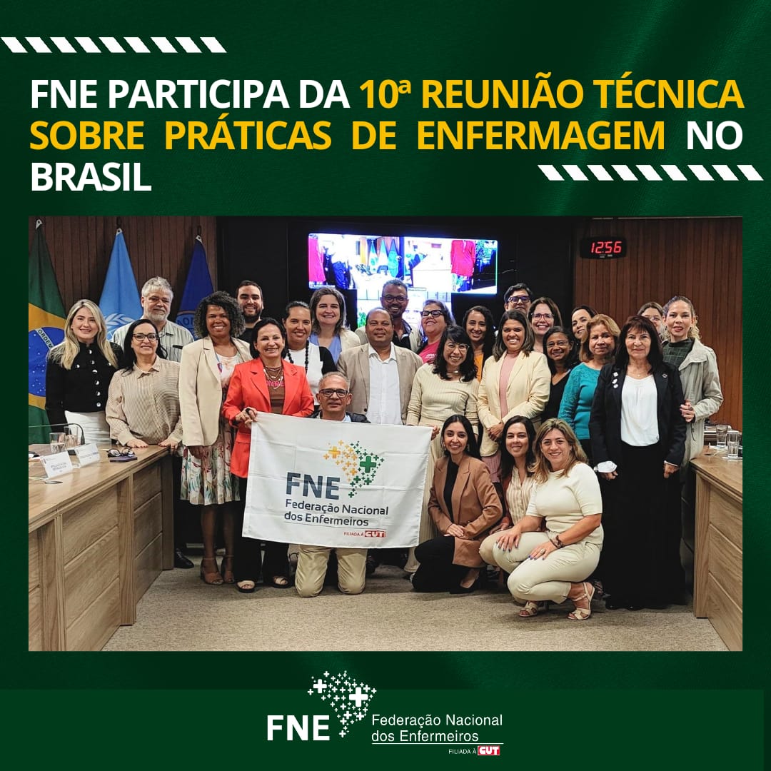 FNE presente na  10ª Reunião Técnica sobre Práticas de Enfermagem no Brasil