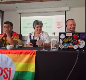 Elaine Leoni destaca avanços e desafios para os direitos LGBTQIA+ no Brasil durante 13ª Conferência Regional Interamericana da ISP
