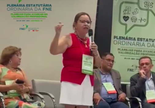 Jornada de trabalho: presidenta da FNE reforça luta por valorização e direitos da categoria da enfermagem