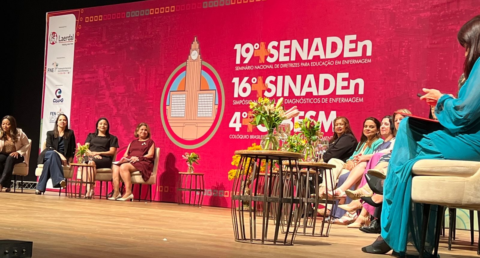FNE participa da abertura do 19° Seminário Nacional de Diretrizes para a Educação em Enfermagem (SENADEn), do 16° Simpósio Nacional de Diagnósticos de Enfermagem (SINADEn) e do 4° Colóquio Brasileiro de Enfermagem em Saúde Mental (CoBESM)