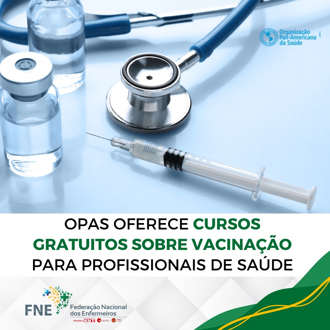 OPAS lança cursos gratuitos para capacitação em vacinação