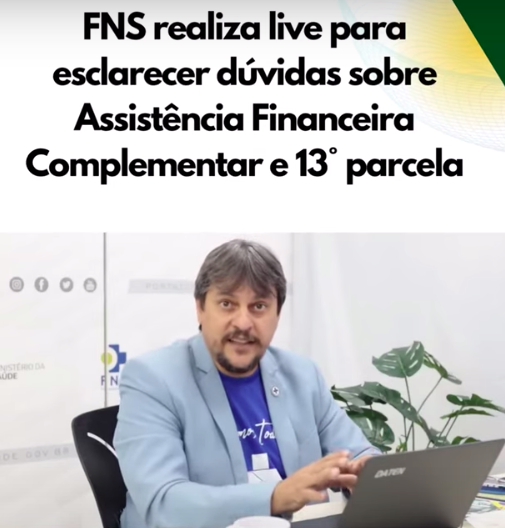 Live do InvestSUS traz esclarecimentos sobre o 13º Repasse do piso da enfermagem