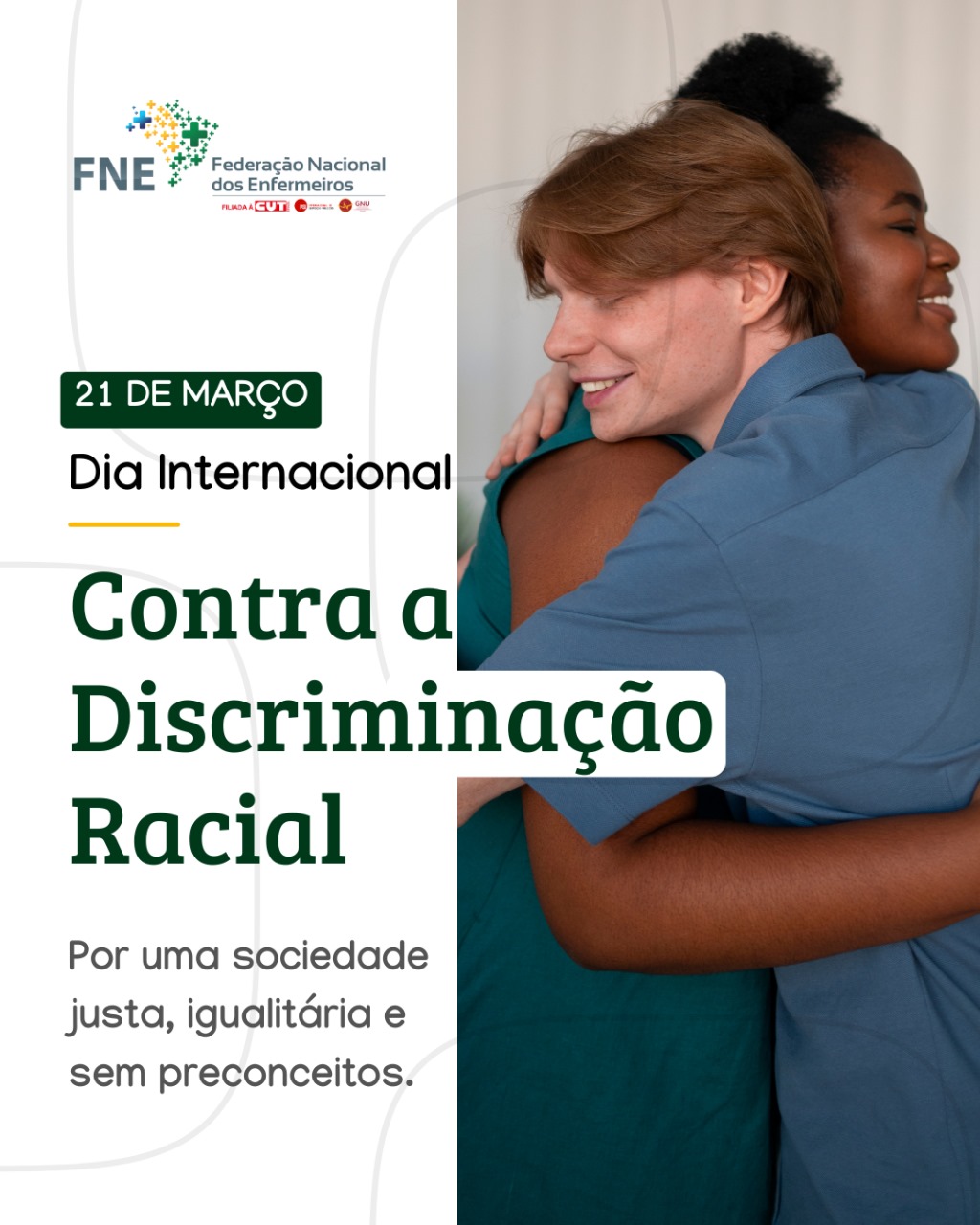 21.3 - Dia Internacional contra a discriminação racial FNE