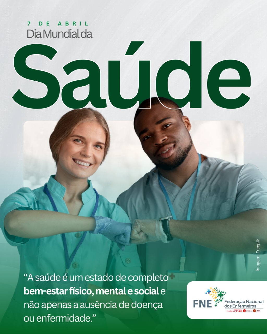 07/04 - Dia Mundial da Saúde