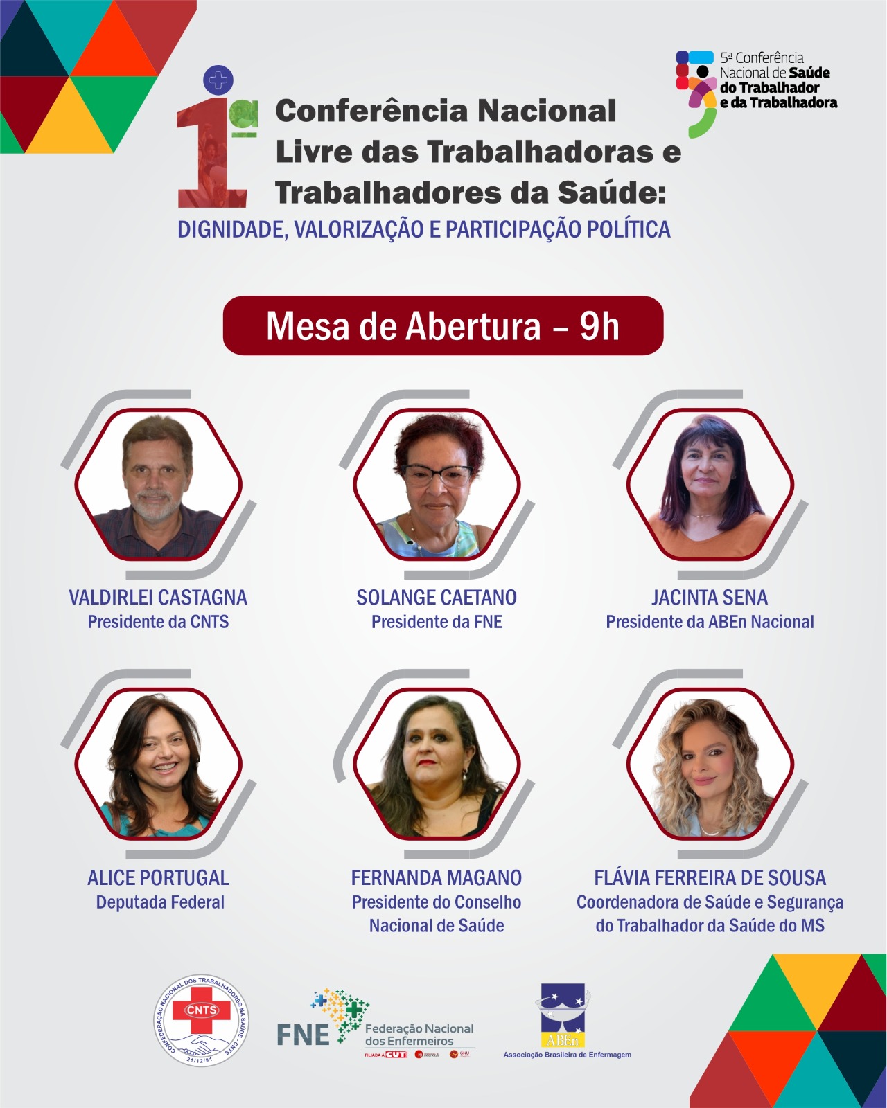 É nesta quarta-feira! A 1ª Conferência Livre das Trabalhadoras e Trabalhadores da Saúde está chegando! 