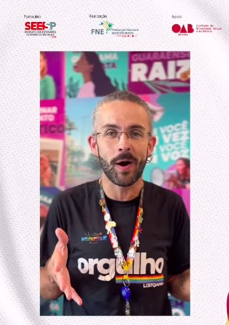 O enfermeiro, mestre em Ciências Sociais e ativista LGBTQIA+ com foco na população de travestis e transexuais, Rangel Feernandes, convida toda a categoria da enfermagem participar do 1º Encontro Sindical LGBTQIA+ da FNE