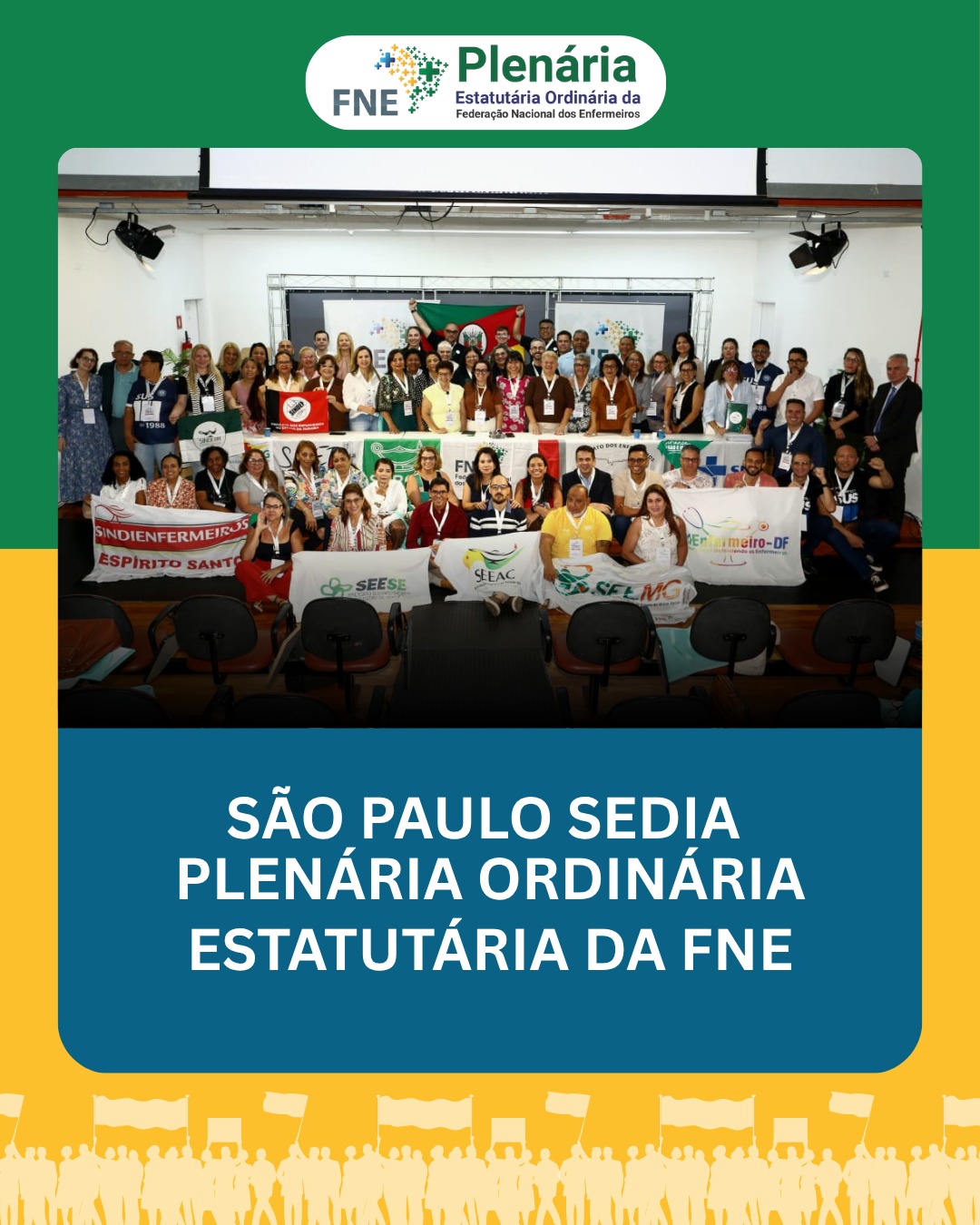 São Paulo sedia Plenária Estatutária da FNE