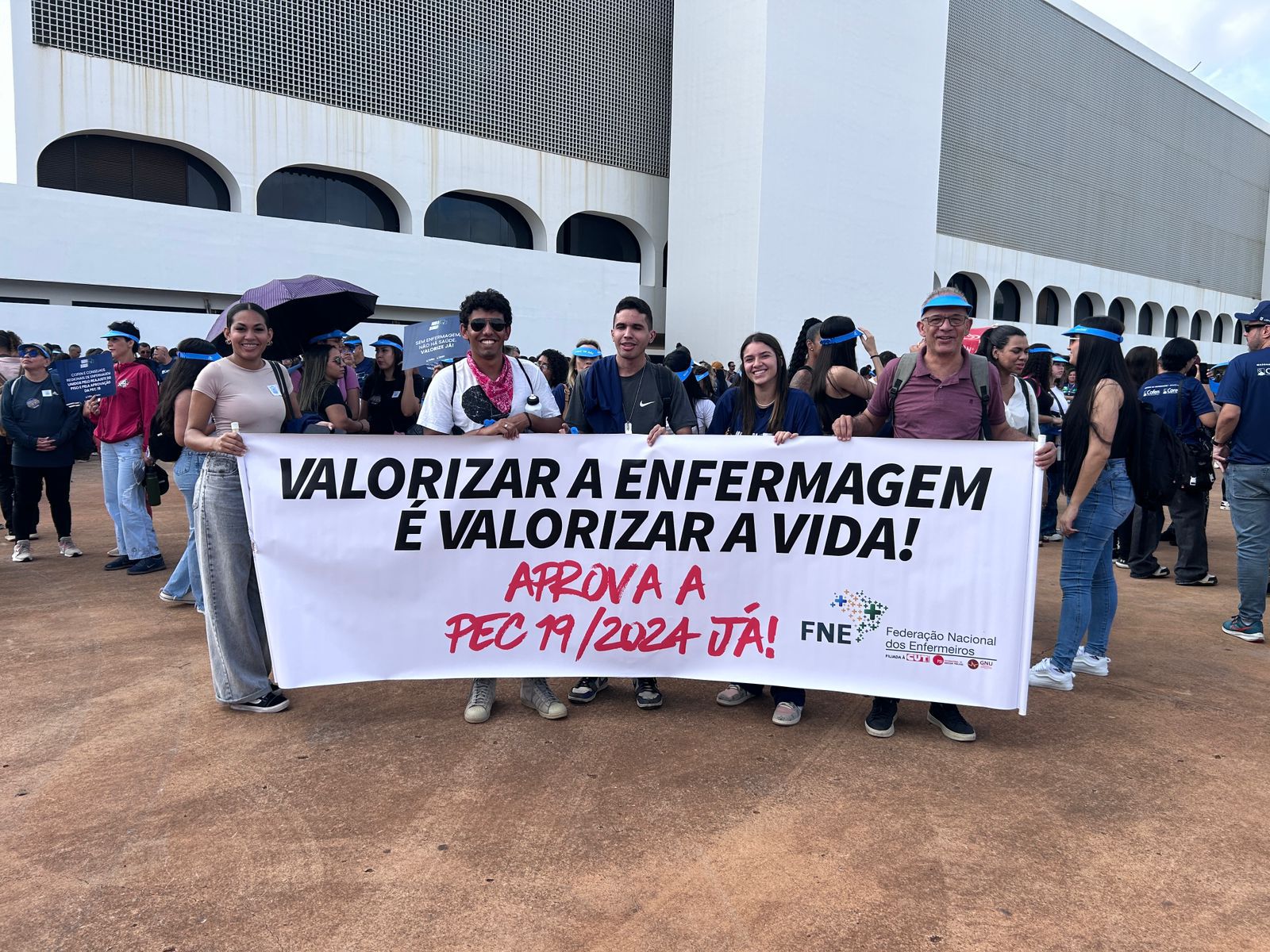 LUTA EM BRASÍLIA: FNE NA MOBILIZAÇÃO PELA PEC 19/2024!