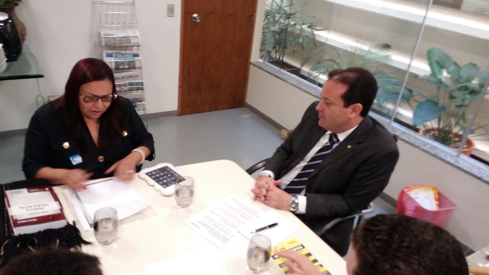 FNE faz reunião com deputado federal André Moura para discutir o PL 2.295/00
