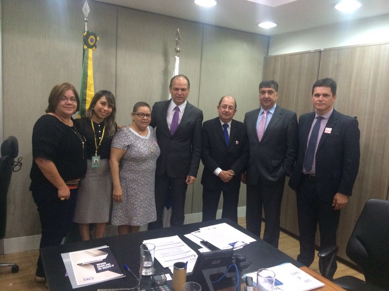 FNE debate com ministro da Saúde sobre lei das gestantes em locais insalubres