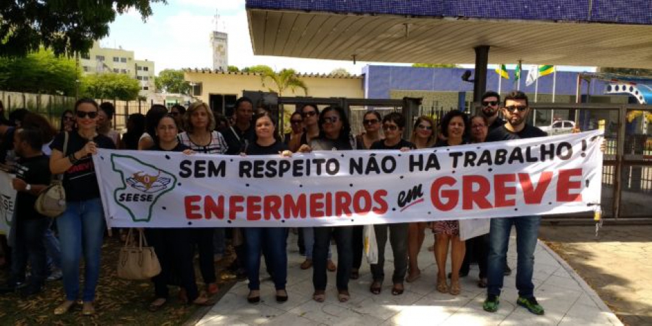 Greve dos enfermeiros: mais um fruto do caos na Saúde de Aracaju