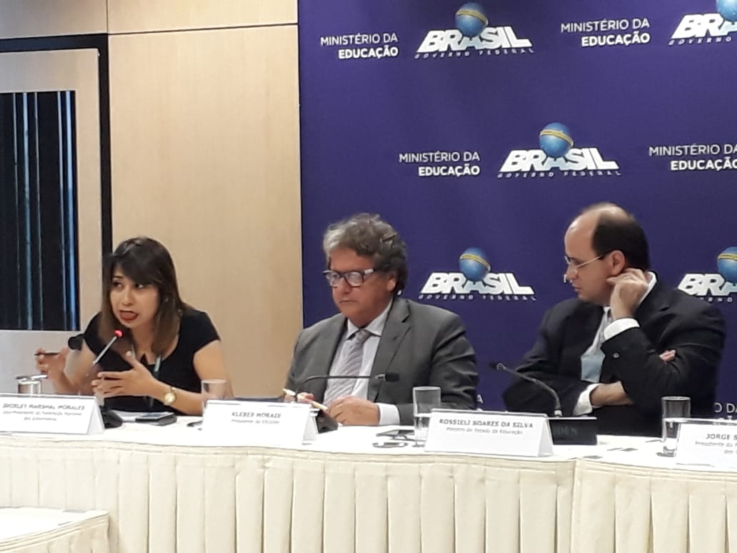Ministro da Educação recebe FNE para tratativa de Acordo Coletivo de Trabalho (ACT)