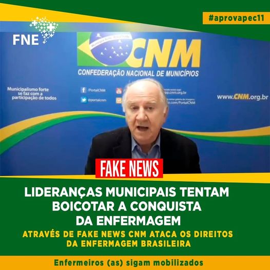 Lideranças municipais tentam boicotar a conquista da enfermagem