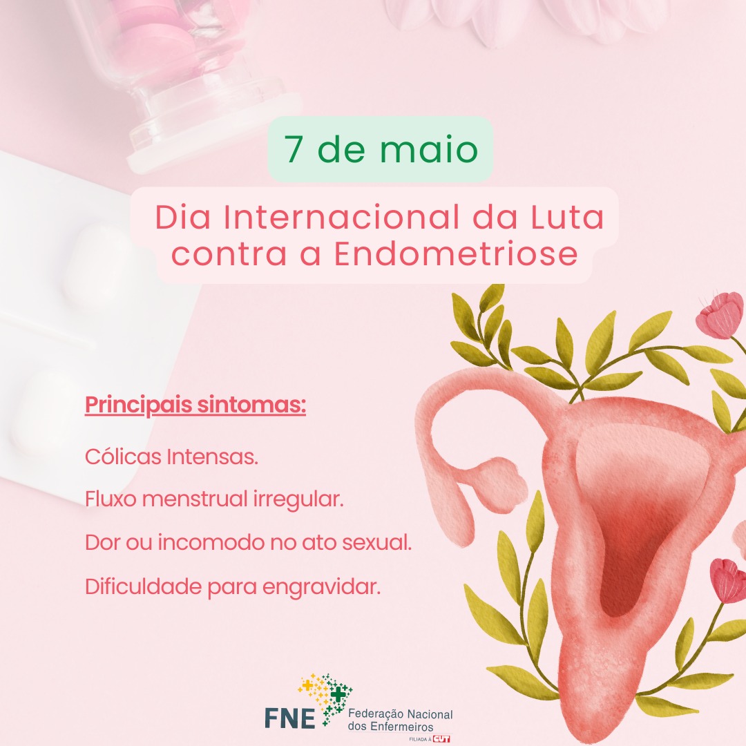 7 de maio - Dia Internacional da Luta contra a Endometriose