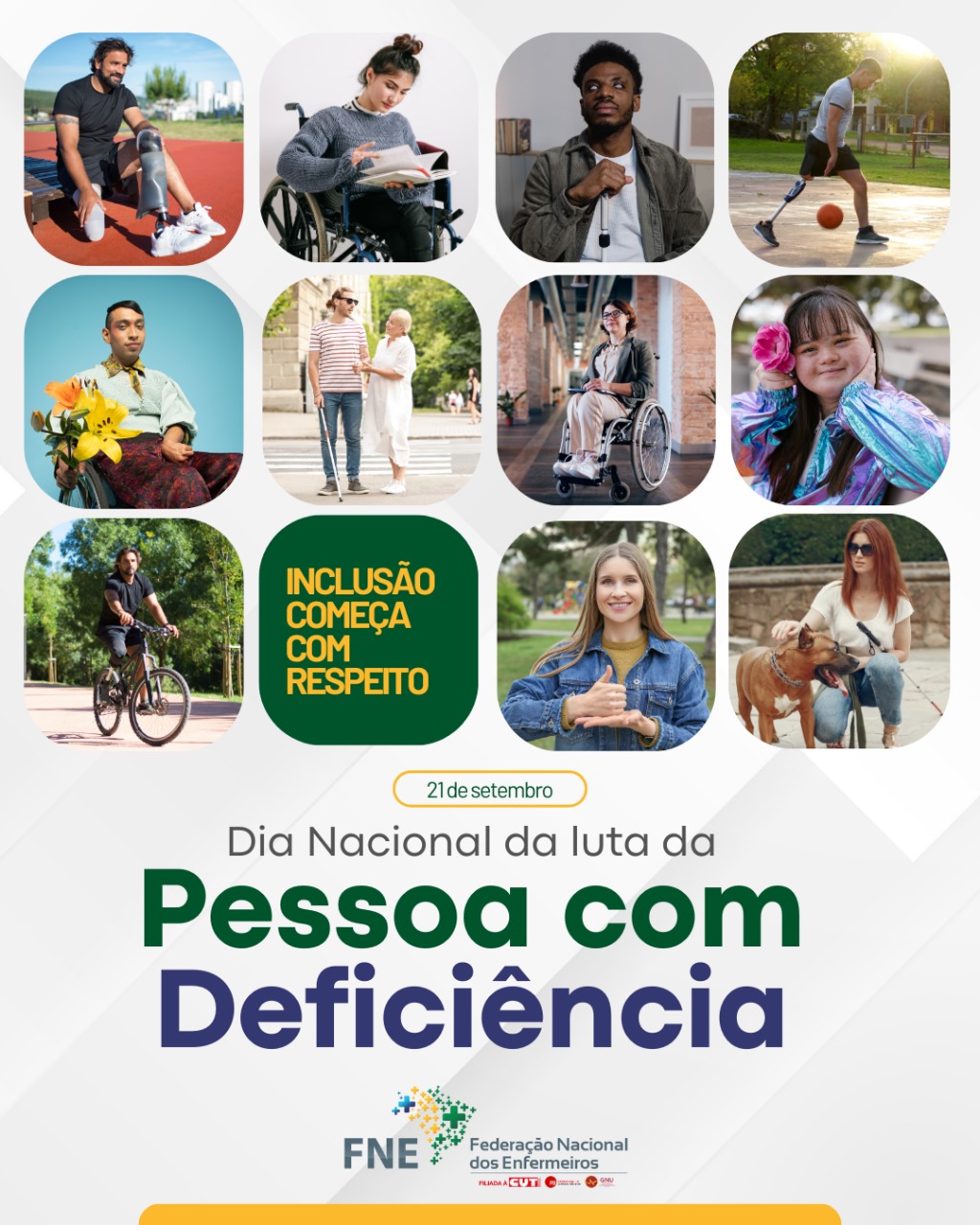 21.9 - Dia Nacional de Luta da Pessoa com Deficiência