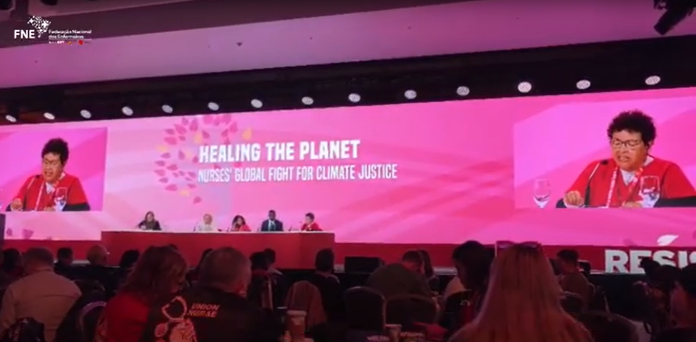 Delegação da FNE participa da Assembleia Global de Solidariedade dos Enfermeiros nos EUA