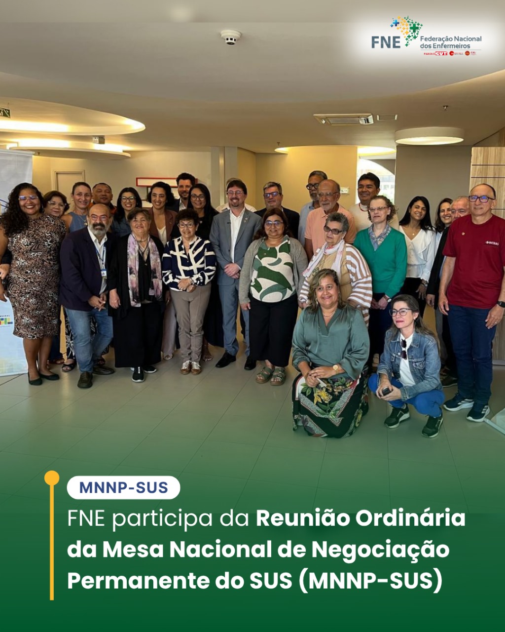 FNE participa de reunião da Mesa Nacional de Negociação Permanente do SUS