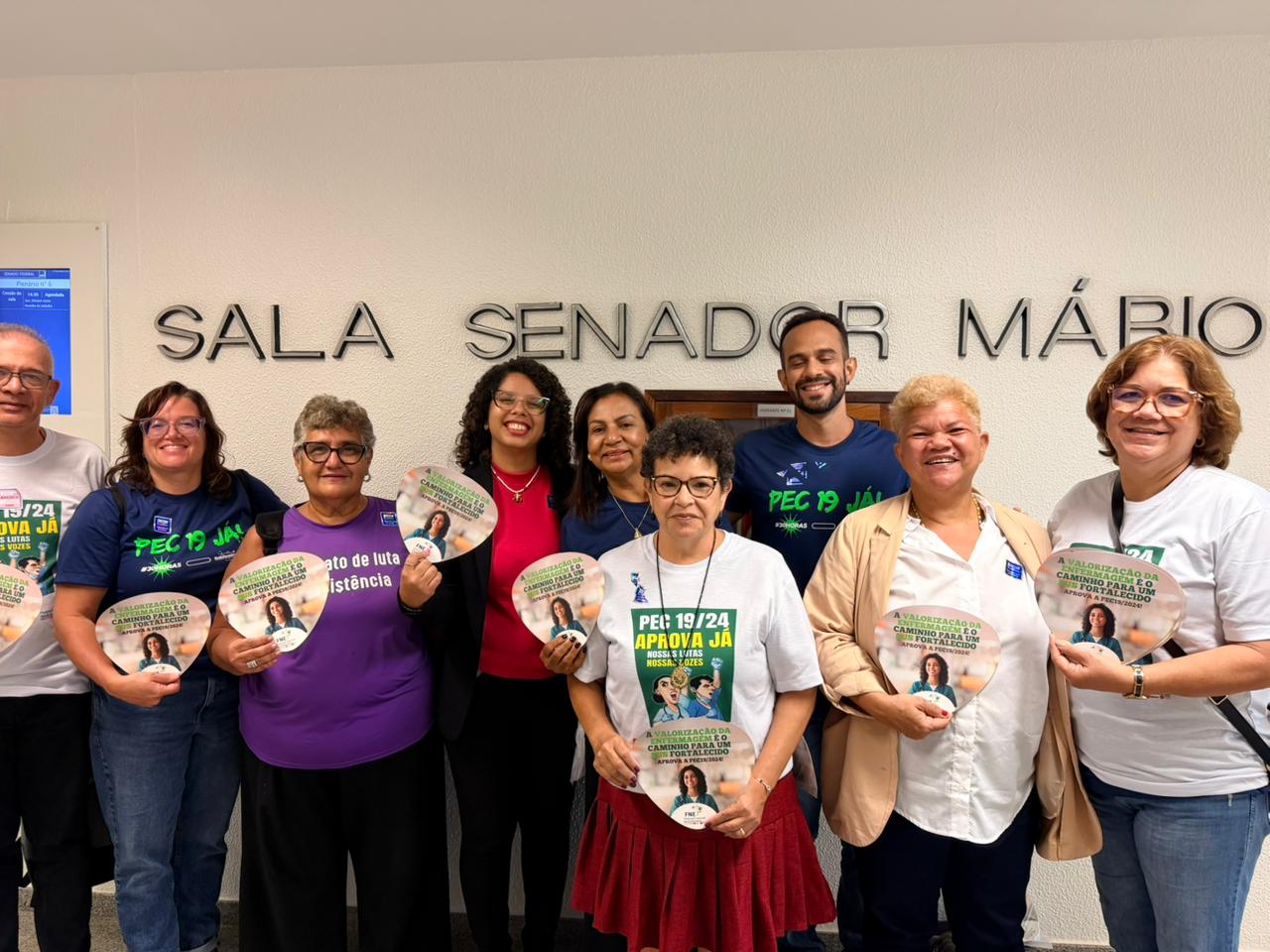 Mobilização nacional pela PEC19/2024 reafirma o compromisso da FNE com a defesa da enfermagem e com a qualidade da assistência prestada à população brasileira 