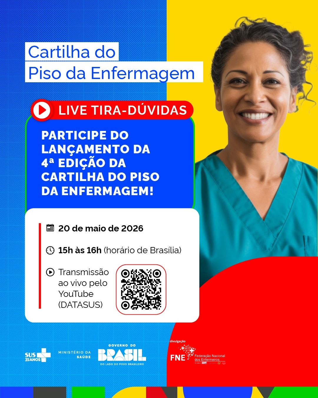 ATENÇÃO, ENFERMAGEM! É HOJE!