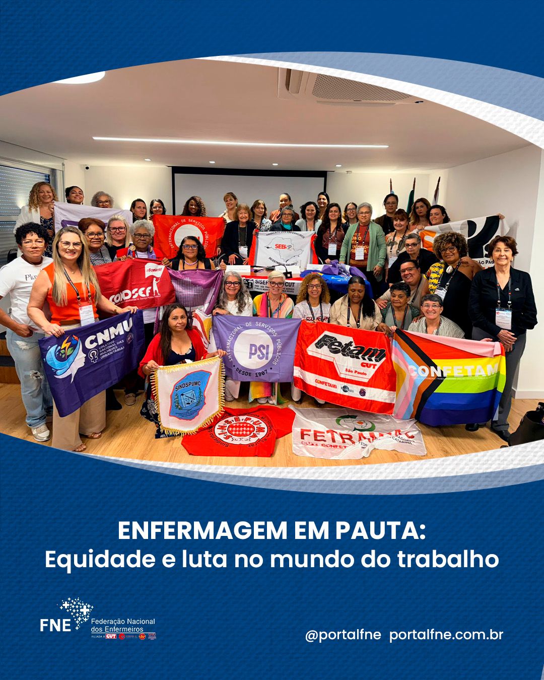 ENFERMAGEM EM PAUTA: Equidade e luta no mundo do trabalho