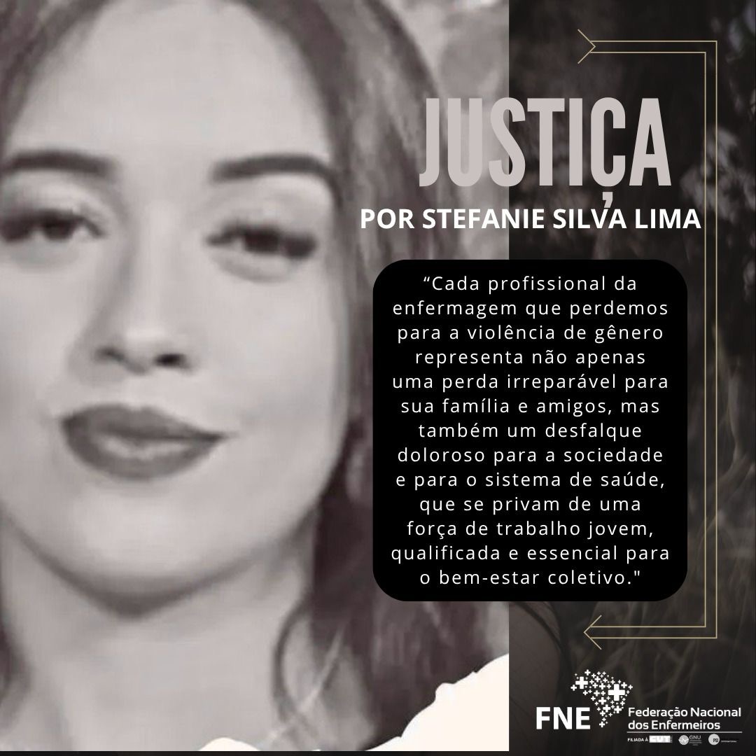 NOTA DE PESAR E INDIGNAÇÃO: PELA VIDA DAS MULHERES E PELA ENFERMEIRA STEFANIE!