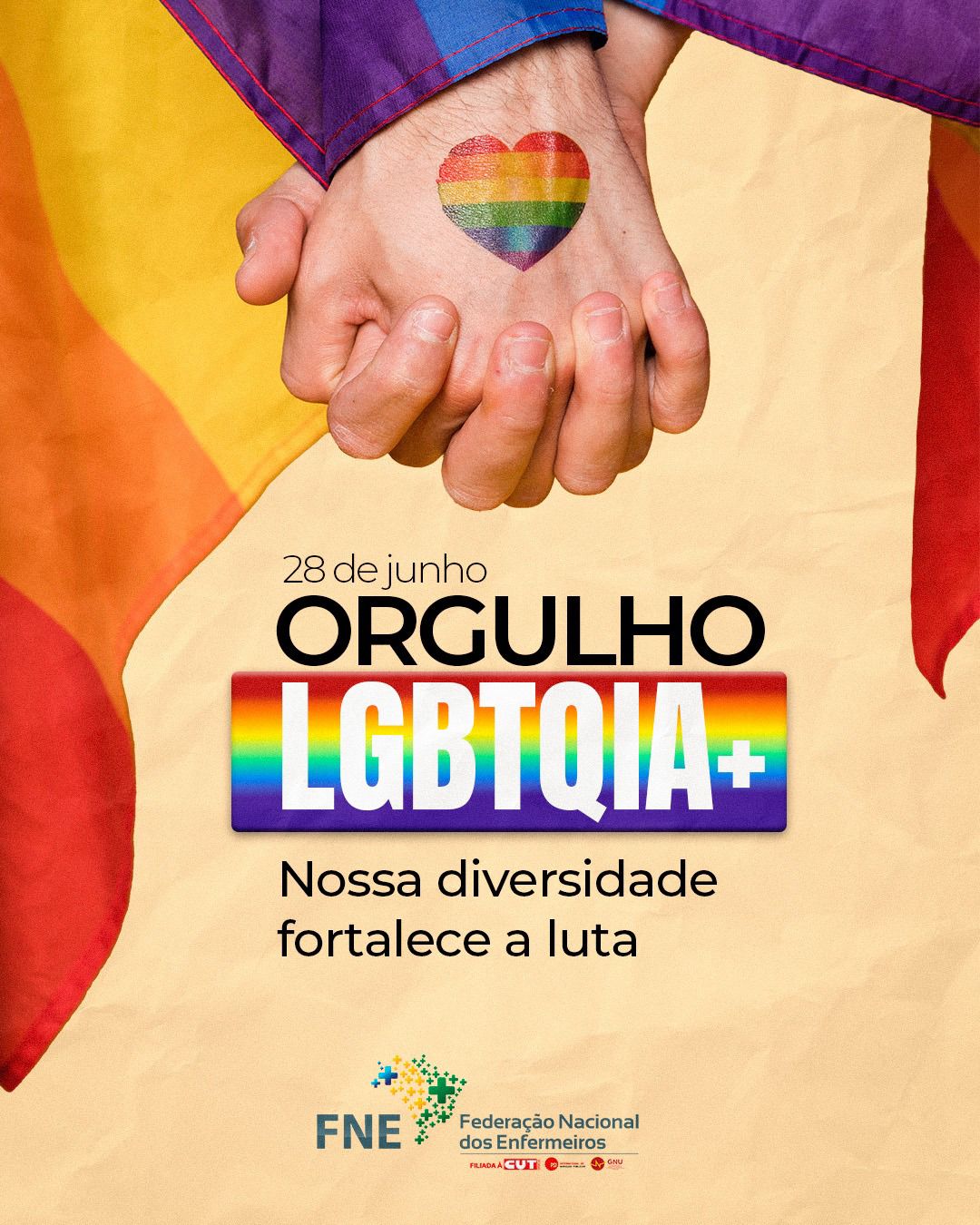 28 DE JUNHO - DIA INTERNACIONAL DO ORGULHO LGBTQIA+