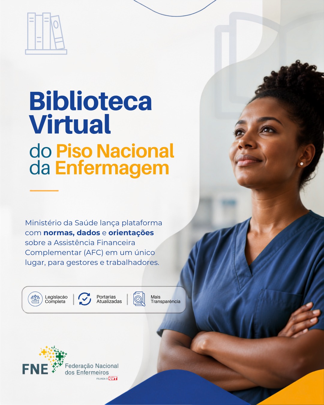 Ministério da Saúde lança Biblioteca Virtual doPiso Nacional da Enfermagem para facilitar acesso à informação de gestores e trabalhadores