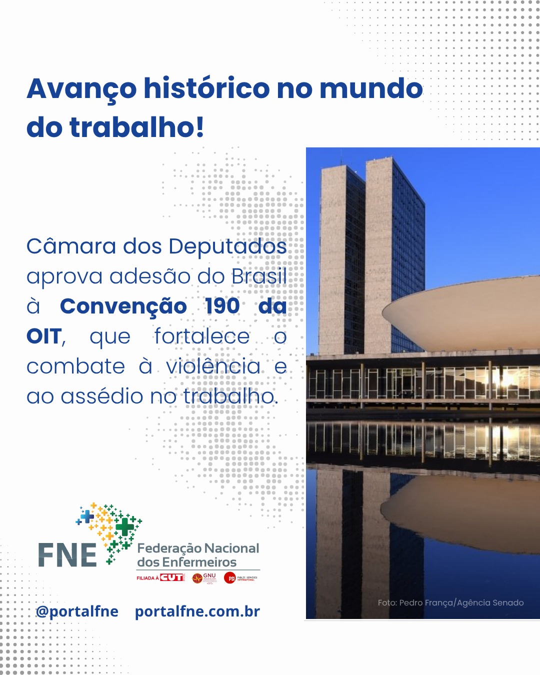 Avanço histórico no mundo do trabalho!