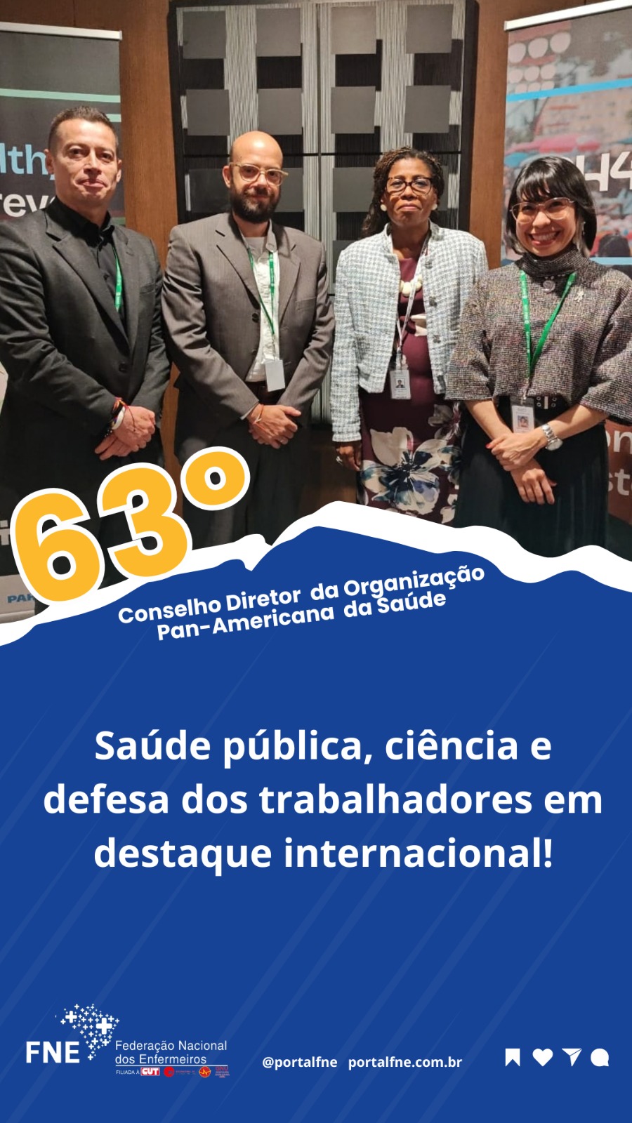 63º Conselho Diretor da OPAS: Brasil defende cooperação internacional, fortalecimento do SUS e inovação com centralidade nos trabalhadores da saúde